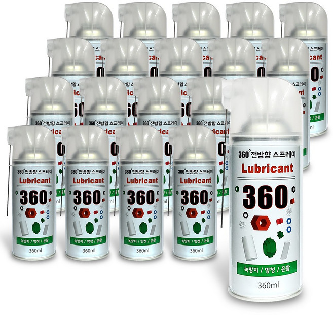 녹방지 윤활 방청제 루브릭컨트 360, 20개