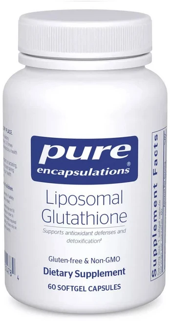 퓨어인캡슐레이션 리포소멀 글루타티온 소프트젤 캡슐, 60정, 1개 - 쿠팡