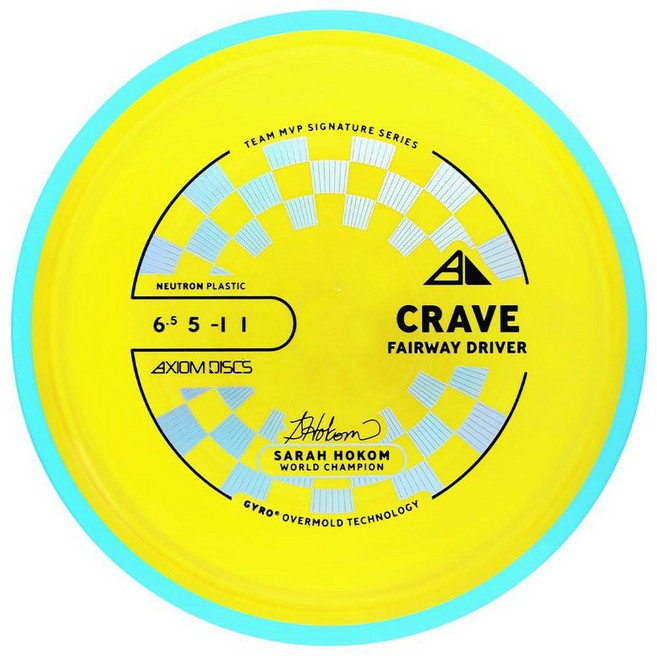 Axiom Discs Neutron Crave 디스크 골프 페어웨이 드라이버 (165-170g / 색상은 다를 수 있음), 165-170g