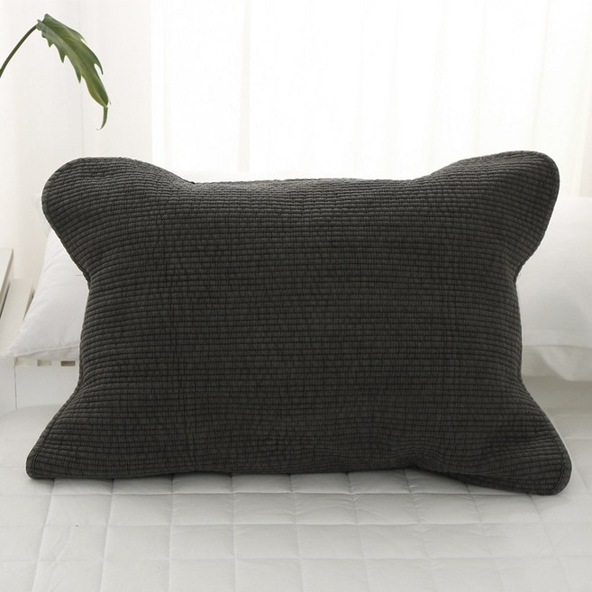 교체가 편리한 밴드형 베개커버 40x60 (2장) 패밀리 피그먼트 순면