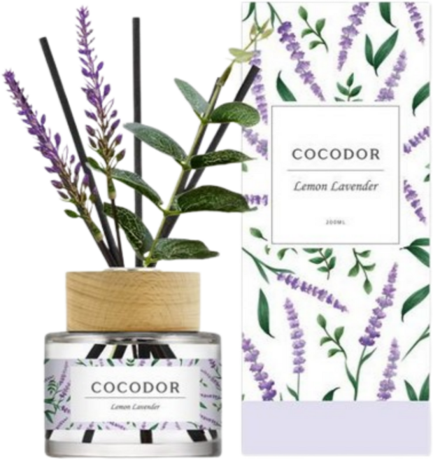 코코도르 미니가든 디퓨저 레몬라벤더, 1개, 200ml, 상품상세페이지 참조