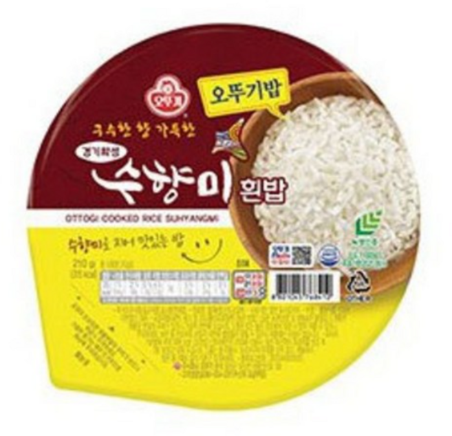 오뚜기 수향미밥, 210g, 30개
