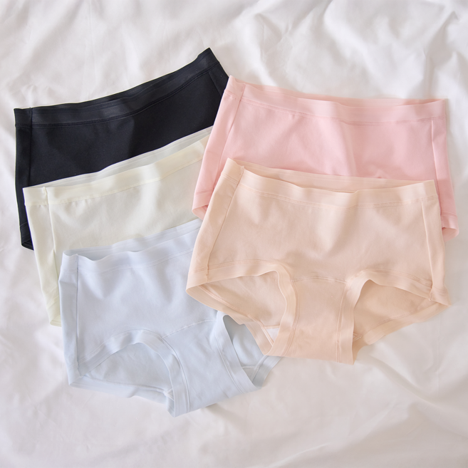 엘빈리빙 롱 스테이플 60수 면스판 팬티 5종 세트