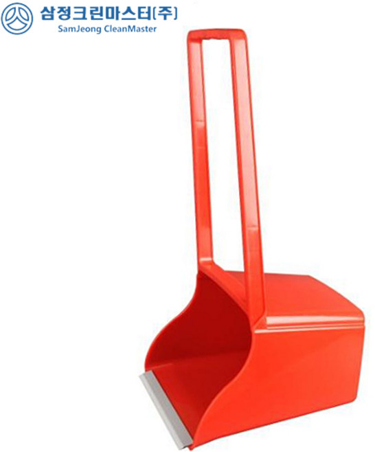 (주)에이스샵 국내생산 옥외쓰레받기 대 삼태기 카페 청소업체 외곽 쓰레받기, 레드, 1개