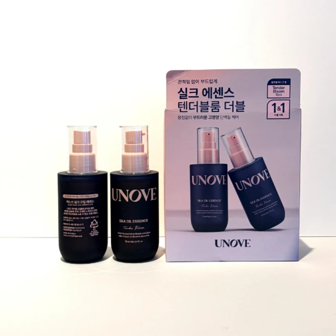 어노브 실크 헤어 오일 에센스 70ml (텐더블룸), 웜페탈70+70, 2개 - 쿠팡