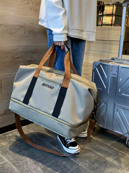 1박2일 여행 보스턴백 캐리어 결합 보조가방 짐가방