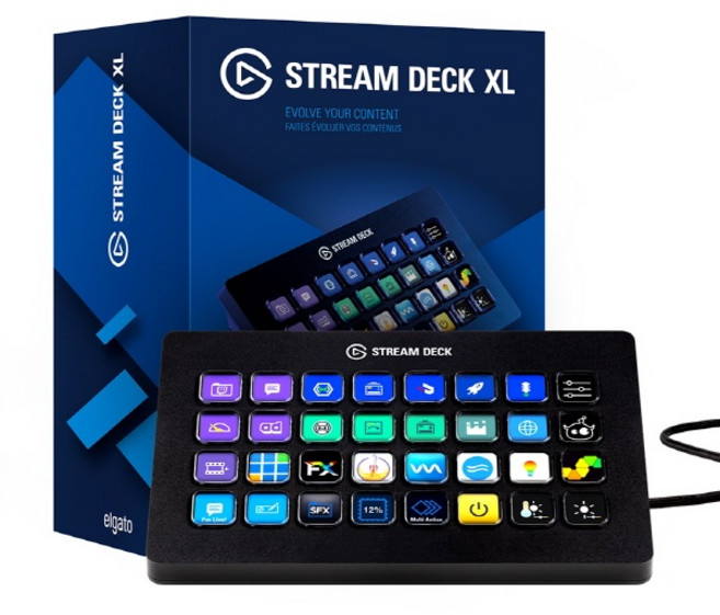 엘가토 Stream Deck XL 영상 방송 편집 장치(32버튼), 1개