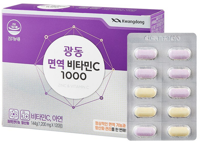 광동 면역 비타민C 1000, 120정, 1개