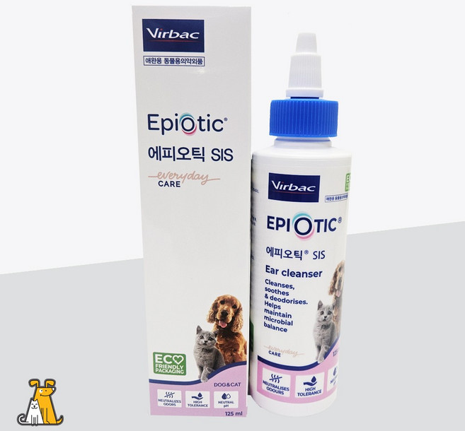 버박 에피오틱 귀세정제, 125ml, 1개