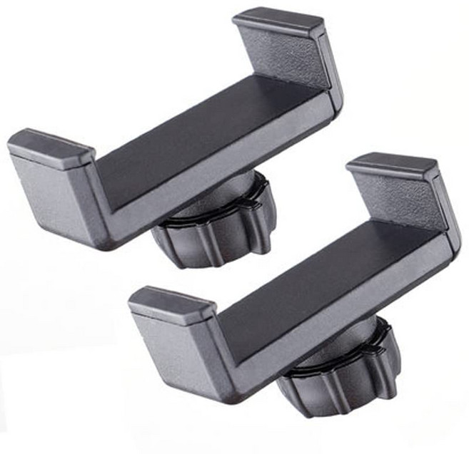 스마트폰 거치대 마운트 홀더 블랙, 블랙(T0016), 2세트