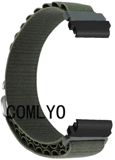 Garmin Instinct 2X 2 2S 크로스 오버 솔라 스포츠 스트랩 나일론 소프트 여성용 남성용 시계 밴드 충전 포, 02 green, 04 Instinct 2S