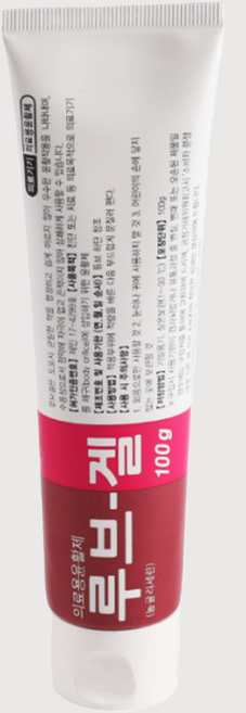 씨엠에프 퍼슨 루브겔 의료용 수용성 윤활제 루브젤 100g, 4개