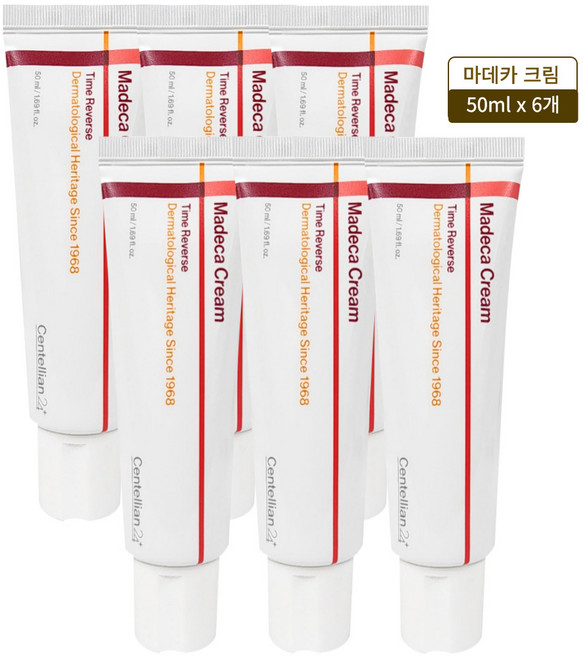 센텔리안24 마데카 타임리버스 크림, 50ml, 6개