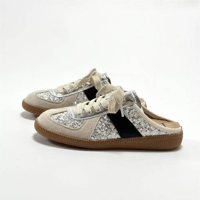 스파클 뮬 스니커즈 데일리 블링 슬립온