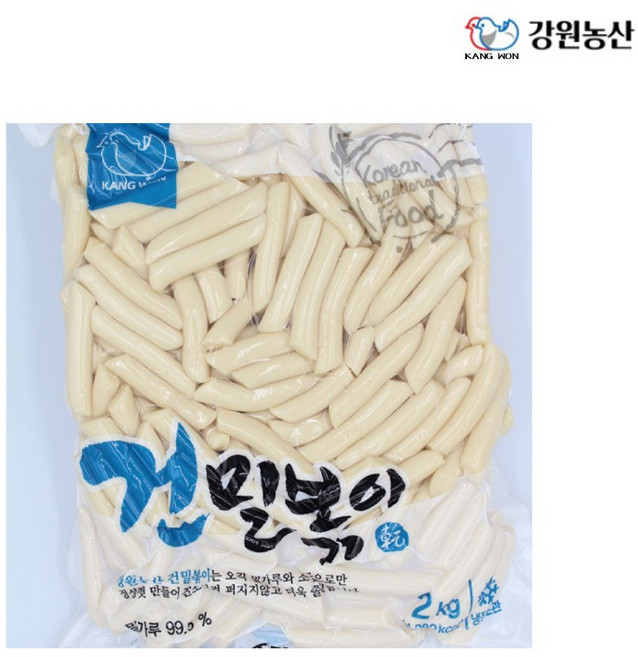 강원농산 건 밀떡볶이 2kg, 1개
