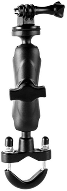 고프로 바이크 마운트 사이드 미러 핸들바 오즈모액션 6 5 4 3, 1개, 옵션1/핸들바용