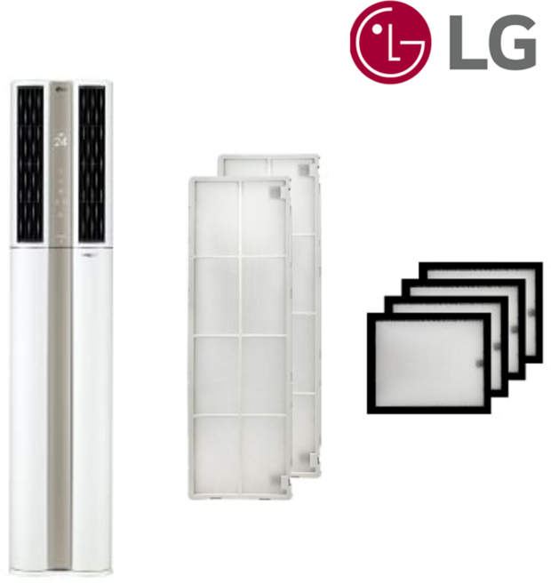 LG정품 듀얼스마트 에어컨 필터세트 FQ17S9DWAN FQ17S9DWAZ FQ17S9DWBN, LG정품 듀얼스마트 스탠드에어컨 필터세트