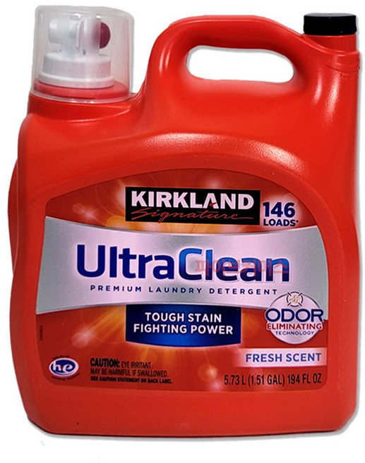 커클랜드 울트라클린 미국산 액체 세탁 세제 대용량 미국산, 1개, 5.73L