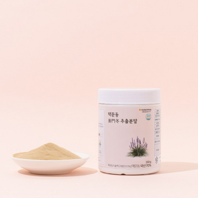 자연 그대로 담아낸 국내산 맥문동 추출 분말, 5개, 200g