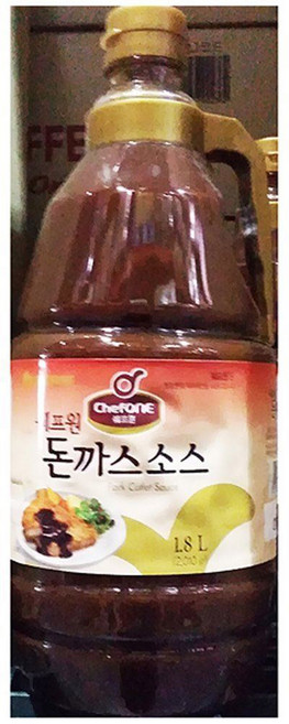 돈까스소스(대상 1.8L)X6 양념 업소용 포크 커틀렛, 1.8L, 6개