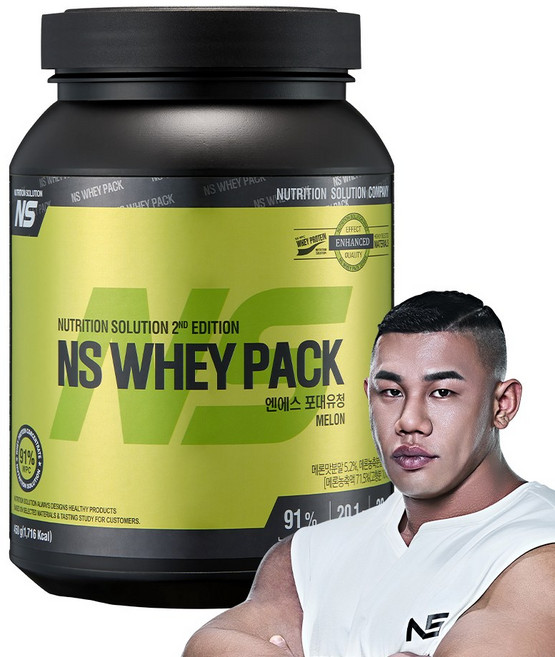 NS 포대유청 WPC 메론맛 헬스보충제 단백질보충제, 450g, 1개