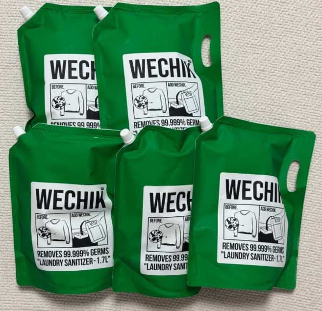 위칙 소독 섬유유연제 리필 1.7L 5개