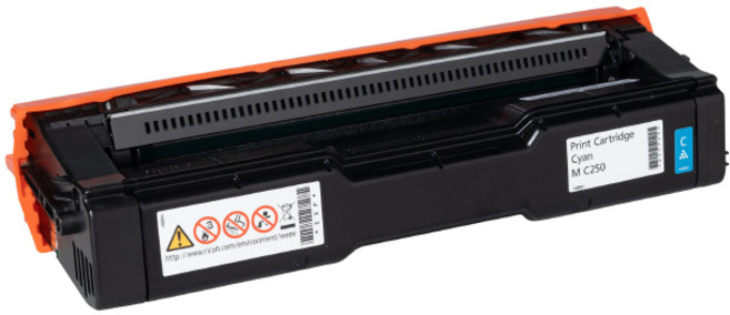 RICOH 碳粉匣, 副廠M C250 C 藍色, 1個