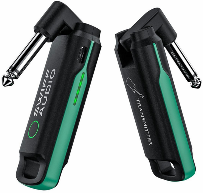 베이스기타 swiff ws-70 uhf 송신기 수신기 미니 디지털 무선 시스템 일렉트릭, 없음, 1개