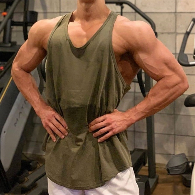 [1+1]자체제작 남성 헬스 오버핏 나시