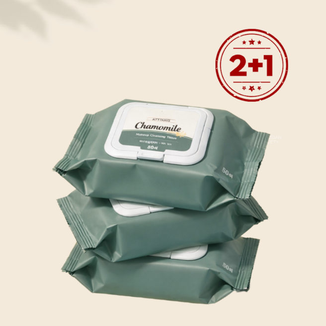 화장 지우는 클렌징티슈 1 위 약산성 데일리 수분 클렌징 티슈, 3개, 150g