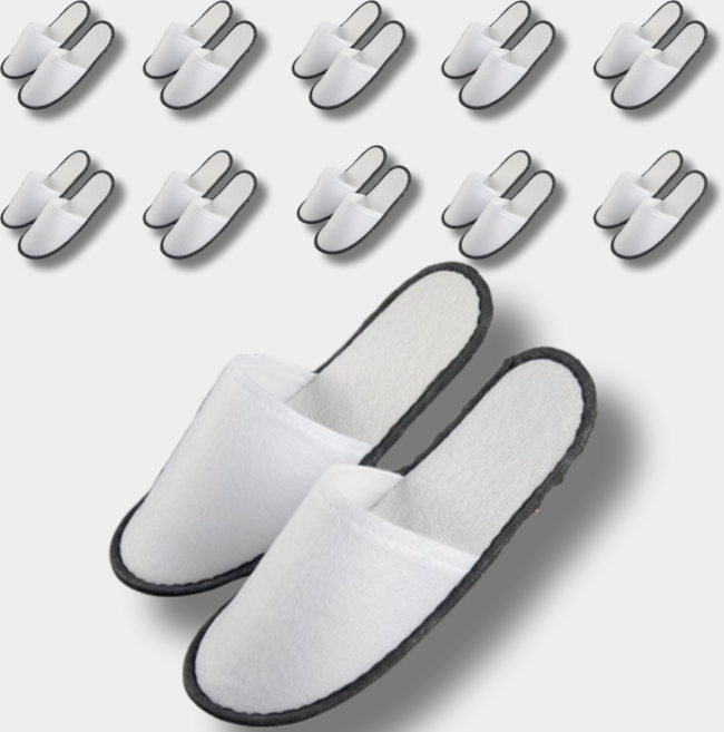 이오라 여행 호텔 실내용 일회용 슬리퍼 10쌍