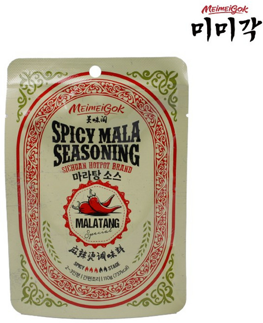 미미각 마라탕 소스, 110g, 10개