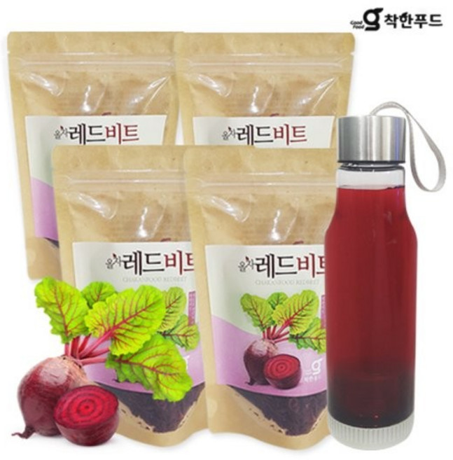 말린 비트말랭이 /레드비트차 60g x 4봉지