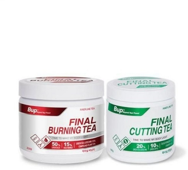 파이널 버닝티 200g 컷팅티 100g 1+1 11203606, 300g, 1세트