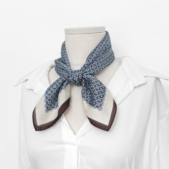 모브누아 국산 벨라 쁘띠 사각 스카프