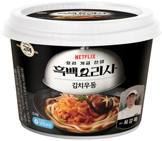 흑백요리사 최강록 김치우동한그릇 229.2g x 4개