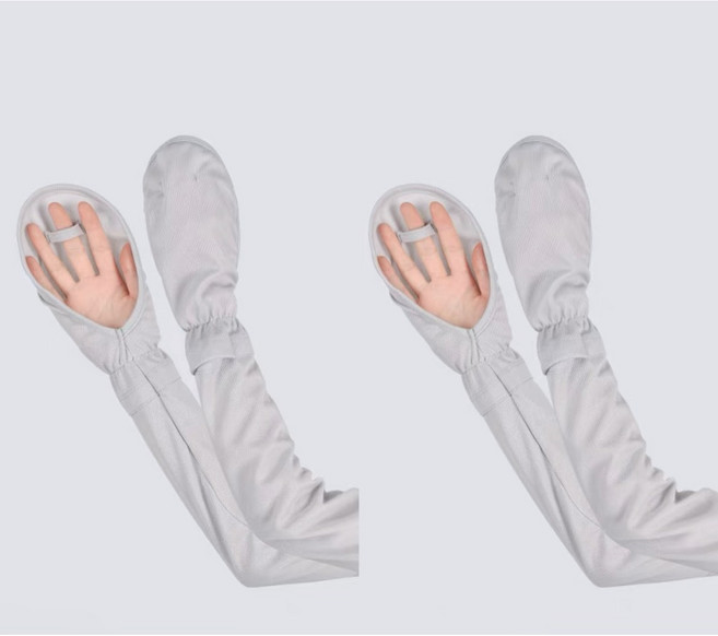 지엠앤 1+1자외선 차단 냉감 쿨토시 고급형 손등덮개, 그레이+그레이, 1개