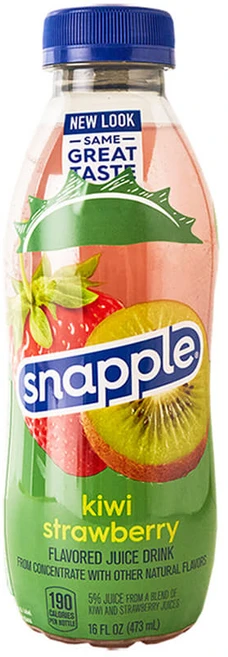 스내플 키위스트로베리(PET) 473ml, 12개 - 쿠팡