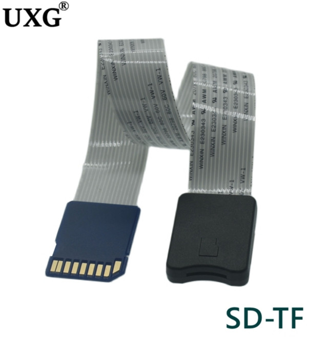 10CM 48CM 60CM 남성 판독기 SD 확장 카메라 GPS TV 어댑터 마이크로 카드 자동차 여성 익스텐더 TF 케이블 전화, SDTF
