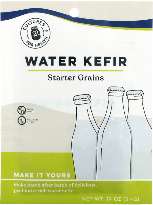 Cultures for Health 워터 케피어 1팩 5.4g(0.19oz) 1팩, 5.4g, 1개