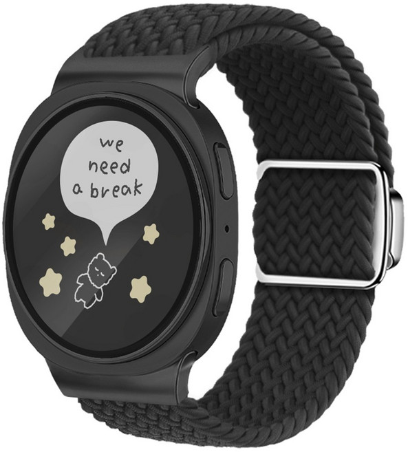 아이메이드잇 갤럭시워치 솔로루프 마그네틱 스트랩, 블랙, 1개