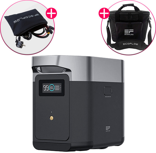 에코플로우 델타2 확장 엑스트라 배터리 파워뱅크 캠핑 차박, 배터리본품