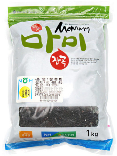 고산농협 마미 찰흑미1kg, 1개