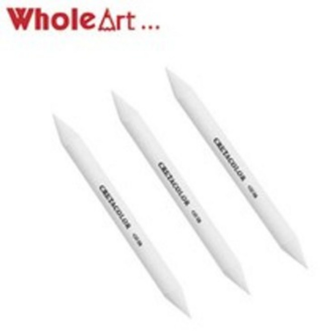 크레타칼라 종이 찰필 3본조세트(소중대) 종이연필, 1개