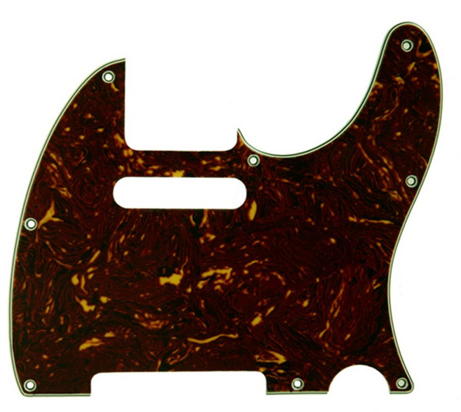 펜더 텔레 픽가드 8홀 Tele Pickguard Tortoise, 1개