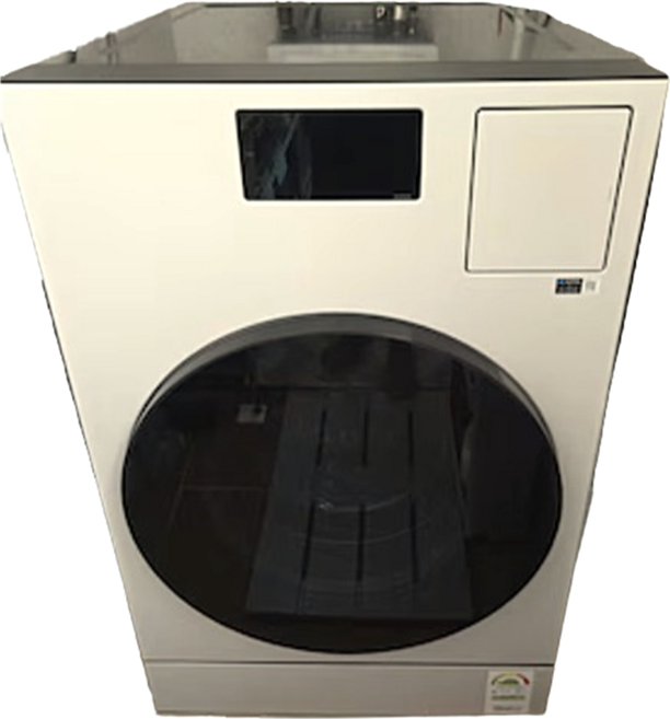 삼성전자 Bespoke AI 콤보 세탁기 LCD 177.8mm WD90F25CHY 25kg + 18kg 방문설치, 그레이지