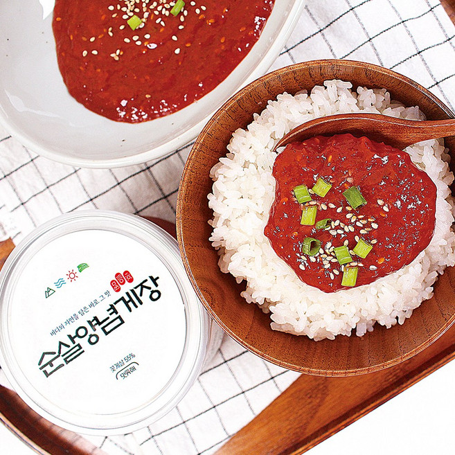 순살양념게장 300g (냉동) 밥도둑 순살게장, 1개