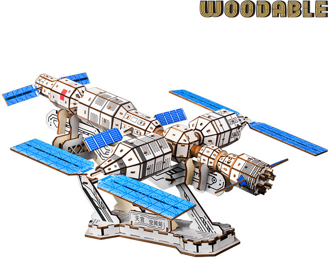 우더블 입체퍼즐 우주정거장 (HL02), HL02, 383피스, 1개