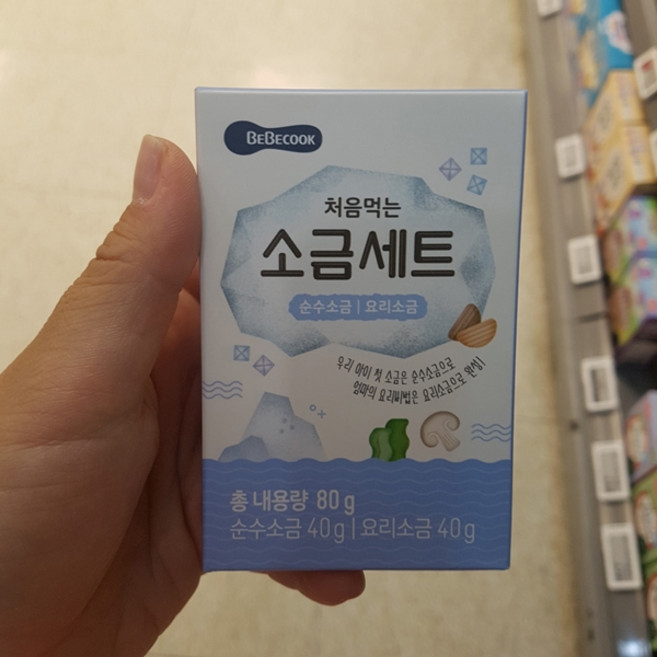 베베쿡 처음먹는 소금세트, 80g, 1개