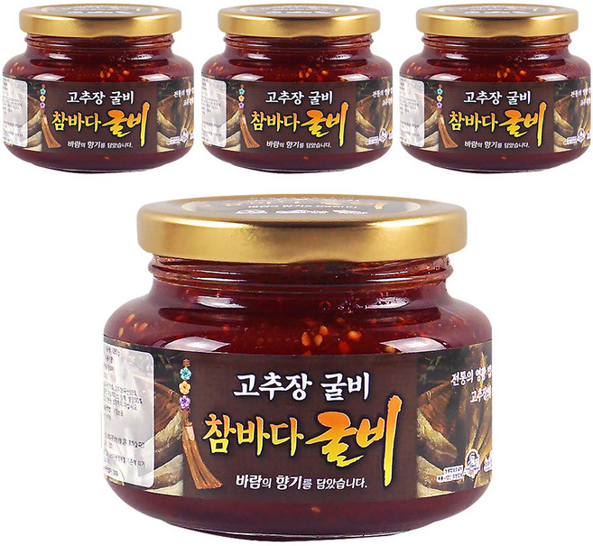 굴비세상 영광 법성포 고추장굴비 선물세트 2호, 300g, 4개